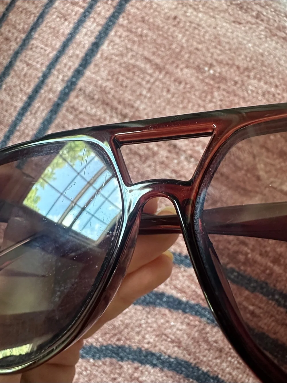 Fifth & Ninth Oversized Aviator Sunglasses
